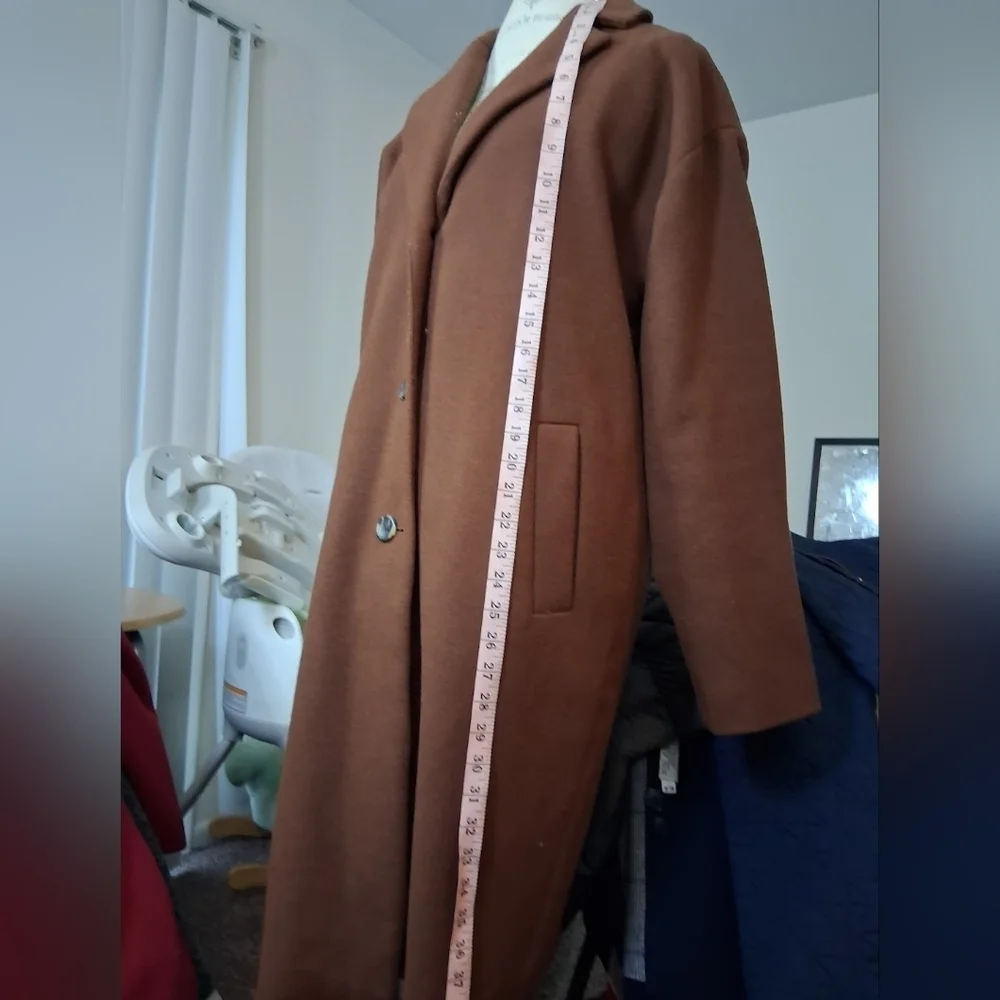 Elegant Brown Women's Coat